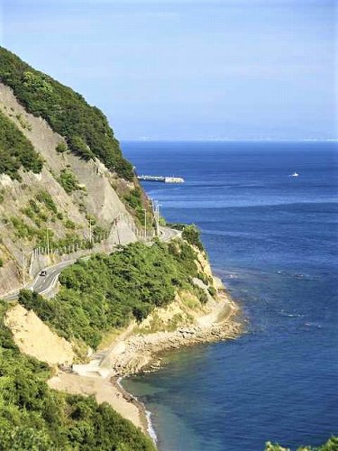 アバルト595で行く 南淡路水仙ライン～生石公園: 社長のほっとタイム